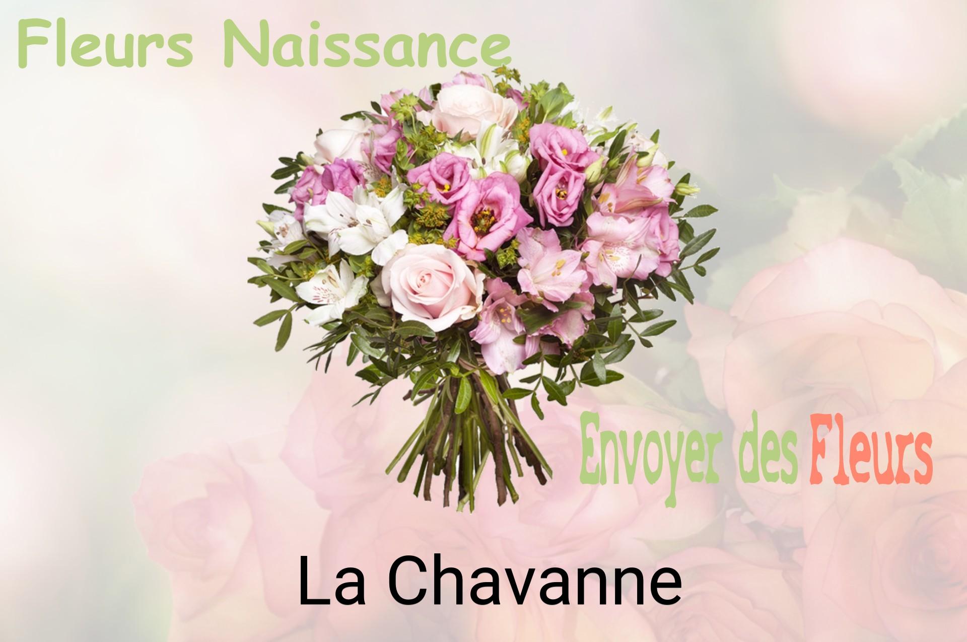 Bouquet de fleurs de naissance livré à La Chavanne